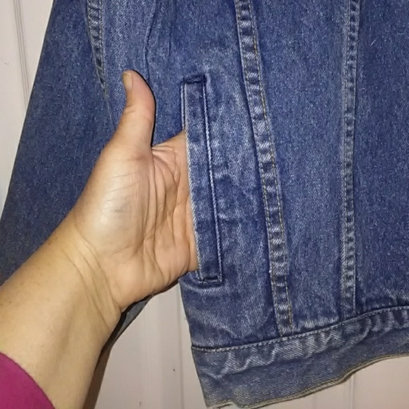 Women's Blue Jean Jacket - Picture 4 of 7